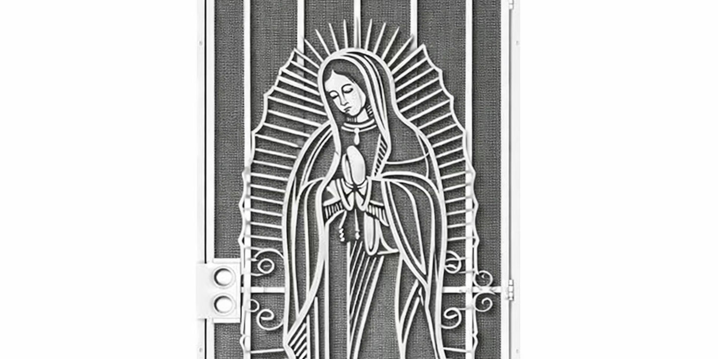 Virgin Mary Security Door