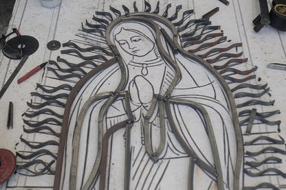Virgin Mary Security Door