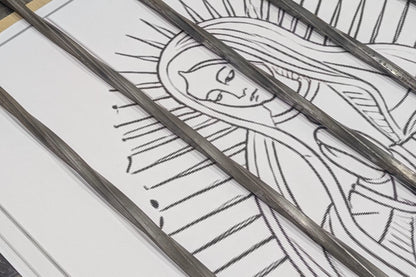 Virgin Mary Security Door